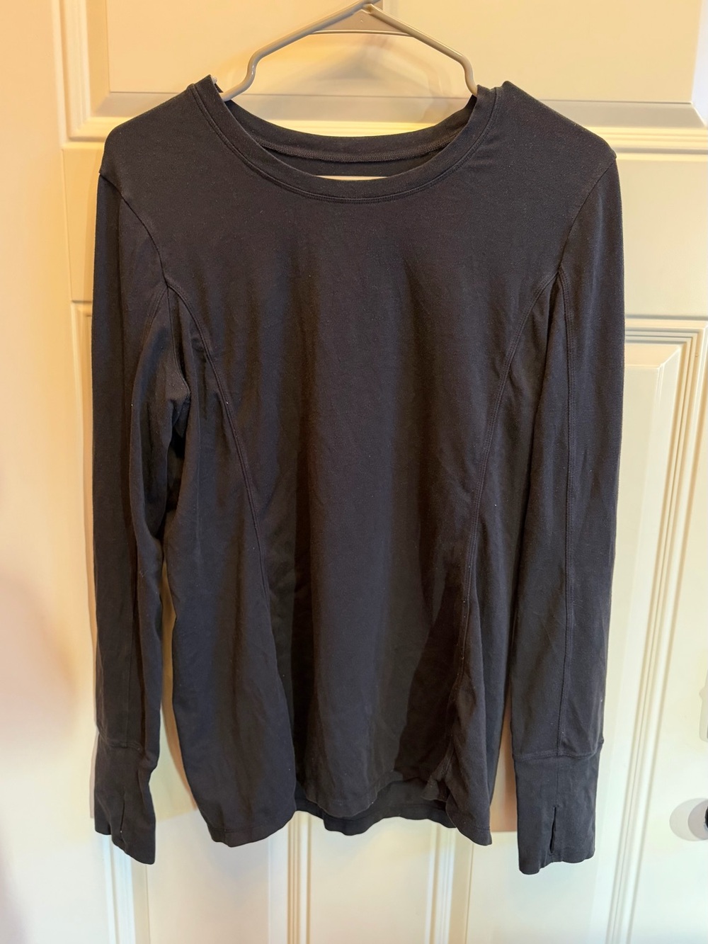 Athleta Long-Sleeve Crewneck Shirt, Size L